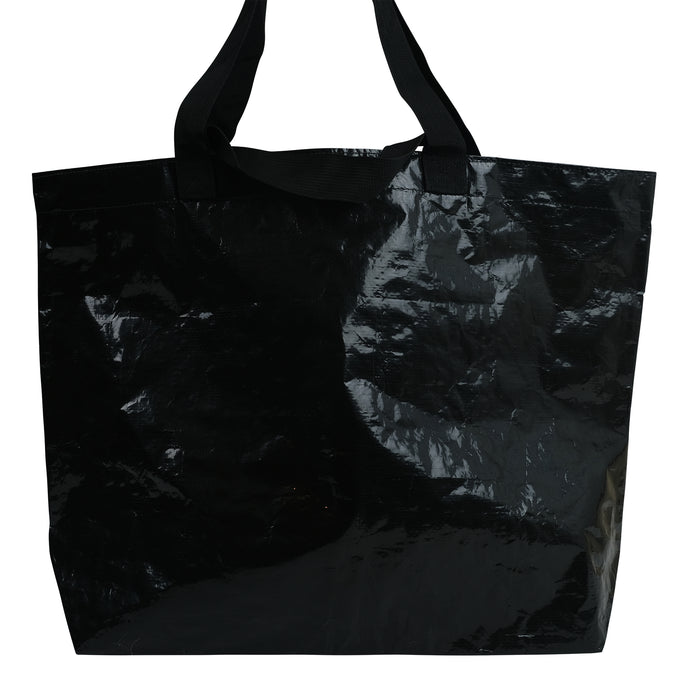 reusable shopper tote bag eco-friendly zippered