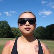 Load image into Gallery viewer, The Shield Running Sunglasses - Black
