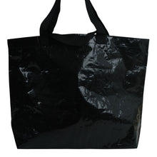 Load image into Gallery viewer, reusable shopper tote bag eco-friendly zippered
